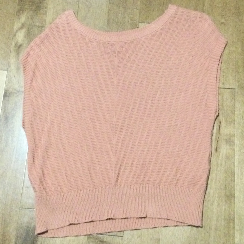 Womens knitted vest shirt
